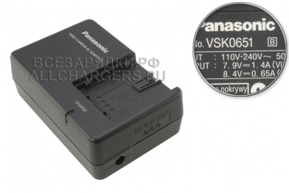 Зарядное устройство для Panasonic (CGR-DU07, DU14, DU21, DU31), Panasonic VSK0651, original