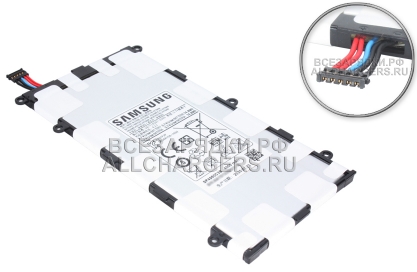 АКБ для Samsung GT-P3100, P3110, P3113, P6200, P6201, P6210 (SP4960C3B), 4000mAh, original