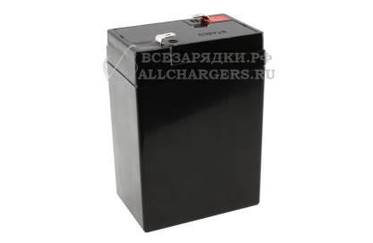 АКБ свинцовокислотная 6.0V, 4.5Ah (70x48x101), oem