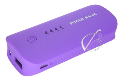 АКБ внешняя для мобильных устройств, 5600mAh, GLP-217V, фиолетовая