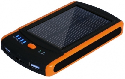 АКБ для мобильных устройств, внешняя, на солн. элементах, 6000mAh, GLP-S01 (S-6000)