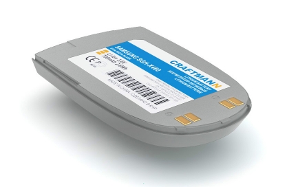 АКБ для Samsung SGH-X460, X468 (BST3088SE), 720mAh, серебристый, Craftmann
