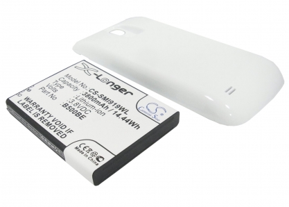 АКБ для Samsung GT-i9190, GT-i9192, GT-i9195 (B500AE), 3800mAh, белая, CS (Pitatel)