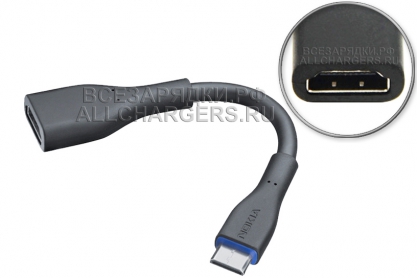 Переходник HDMI - mini-HDMI, кабель, Nokia CA-156