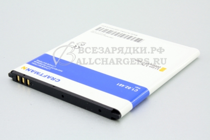 АКБ для Explay Vega; Micromax A106 Canvas Viva, Unite 2 (A106), 2000mAh, Craftmann