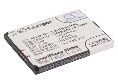 АКБ для Gigabyte GSmart G1362 (GLS-H06), 1550mAh, CS (Pitatel)