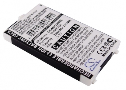 АКБ для Motorola C200, C201, C202, C205 (BA240, SNN5677A, SNN5678A), 750mAh, CS (Pitatel)