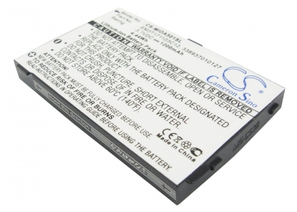 АКБ для MiTAC Mio A500, A501, A502 (E3MT171103C12), 1200mAh, CS (Pitatel)