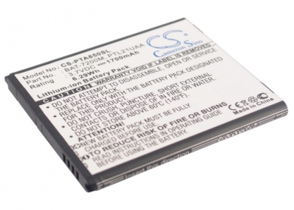 АКБ для Pantech IM-A810, IM-A830, IM-A850 (BAT-7200M, PTL21UAA), 1700mAh, CS (Pitatel)