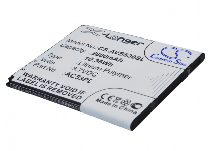 АКБ для Archos 53 Platinum (AC53PL), 2800mAh, CS (Pitatel)