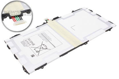 АКБ для Samsung SM-T800, SM-T801, SM-T805, SM-T807 (EB-BT800FBC, EB-BT800FBE), 7900mAh, oem