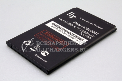 АКБ для Fly IQ436 Era Nano 3, IQ4490 Era Nano 4 (BL8001), 2300mAh, original