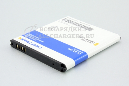 АКБ для Samsung SM-J200, SM-G360, SM-G361 (EB-BG360BBE, EB-BG360CBE), 1800mAh, Craftmann