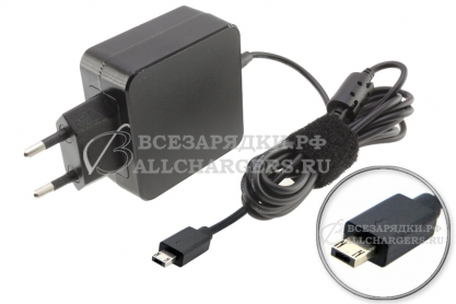 Адаптер питания сетевой для ноутбука ASUS 19.0V, 1.75A, M-Plug, для TP200SA, X205TA, с вилкой