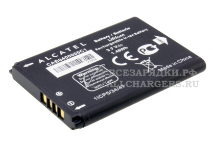 АКБ для Alcatel OT 1010D, 1016D, 1035D, 1040D, 1042D, 1046D (CAB0400000C1), 400mAh, original