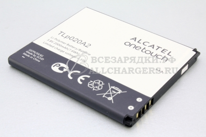 АКБ для Alcatel OT 5050X, 5050Y, 5065D (TLp020A2, CAC2000003C3), 2000mAh, original