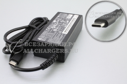 Адаптер питания сетевой PD 45W, USB Type-C, для ноутбука Acer Swift 7, original