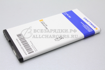 АКБ для Microsoft Lumia 640 (BV-T5C), 2500mAh, Craftmann