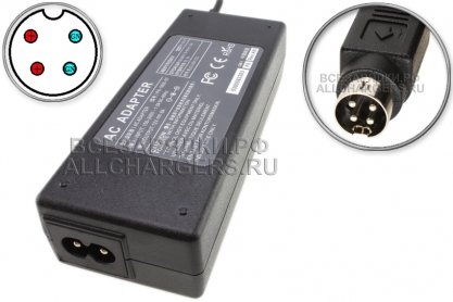 Адаптер питания сетевой 12.0V, 8.00A, 4pin VP, для различного оборудования, oem