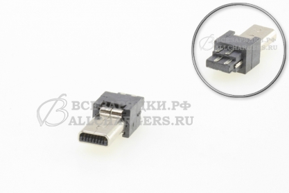 Штекер 8pin, для различной техники, под пайку, без корпуса, oem