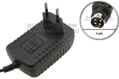 Адаптер питания сетевой 12.0V, 3.00A, 4pin HP (HW-36-12AC8D, вилка, для Huawei и др., oem