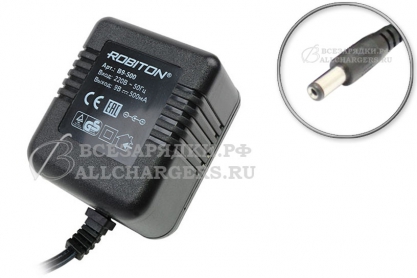 Адаптер питания сетевой 9.0V, 0.50A, 4.5W, 5.5x2.1, трансф., oem