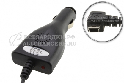 АЗУ 12.0V, 1.50A, mini-USB, для видеорегистратора Vinyoo, original