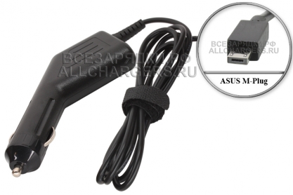 Автомобильный адаптер питания 19.0V - 20.0V, M-Plug, 40W, для ASUS TP200SA, X205TA