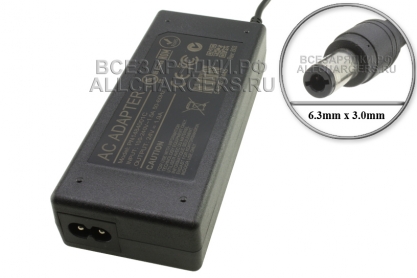 Адаптер питания сетевой 24.0V, 1.90A, 6.3x3.0 (AD-2436PH1, LD1484001), для Brother и др., oem