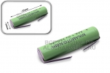 АКБ Ni-MH, AAA 1S1P, 1.2V, с пластинами, станд. емк, для зубной щетки, бритвы и др., oem