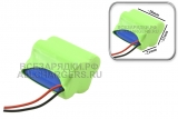 АКБ Ni-MH, AAA2/3 4S1P, 4.8V, ромб., с проводом, oem