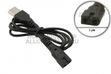 Кабель USB - 5.0V (UC BRX7), для зарядки электробритвы, триммера, ирригатора, oem
