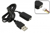 ЗУ USB - 3pin, для зарядки 7.4V АКБ МТС Касса 7, НЕВА-01-Ф, oem