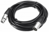 Кабель XLR 3pin (f) - XLR 3pin (m), удлинитель, 3.0m, oem