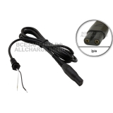 Кабель с разъемом 2pin (PC PHL4), 1.0m, для адаптера питания бритвы, oem