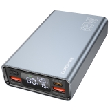 АКБ внешняя для мобильных устройств, 15000mAh, 65W, 2x USB, 1x Type-C, QC3.0, PD, oem
