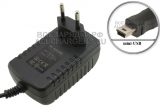 СЗУ mini-USB, 5.0V, 2.00A, встр. кабель, для различного оборудования, oem