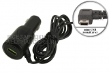 АЗУ с mini-USB выходом, 5.0V, 2.00A, прямой шнур, угловой штекер (левый), для Garmin, oem