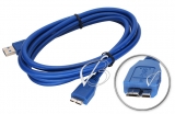 Кабель USB - micro-B, с полной поддержкой USB 3.0, 1.8m, oem