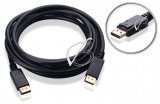 Кабель DisplayPort - DisplayPort, 1.8m, черный, для подключения монитора к компьютеру, oem