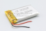 АКБ универсальная (под пайку), 30x20x3.8, 3.7V, 320mAh, oem