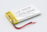 АКБ универсальная (под пайку), 35x20x3.8, 3.7V, 350mAh, oem