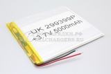 АКБ универсальная (под пайку), 96x94x3.0, 3.7V, 5000mAh, oem