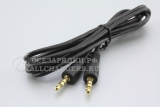 Переходник (кабель) Jack 3.5mm, - Jack 3.5mm (AUX), 4 конт., 1.0m, oem