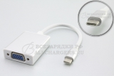 Переходник (конвертер) USB Type-C - VGA, oem