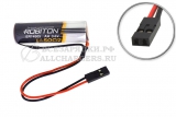 Батарея (элемент питания) ER14505, Li-SOCl2, 3.6V, 2400mAh, с коннектором, Robiton