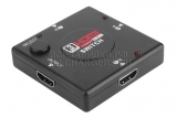 Переключатель (сплиттер) 3x HDMI - 1x HDMI, 1080p, с кнопкой, oem