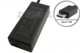 Адаптер питания сетевой 19.0V, 1.20A, micro-USB (DA24NM130), отд. шнур, для Dell, oem